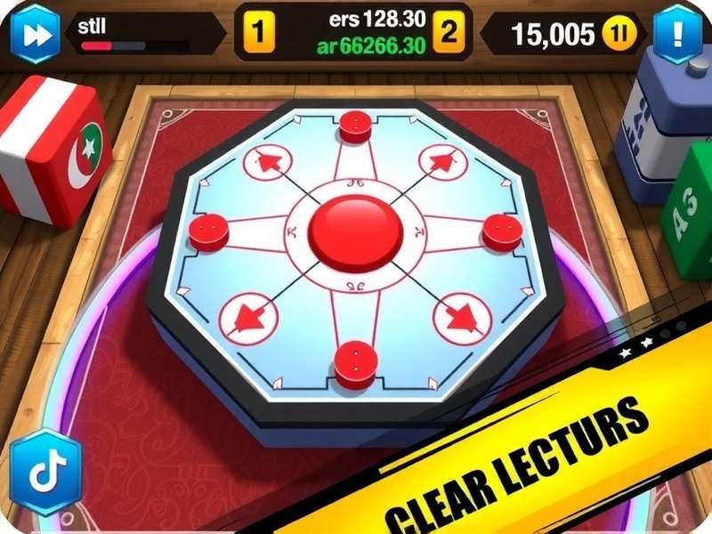 A Live Match in Turbo Carrom Legend Turbo Carrom Legend Gameplay